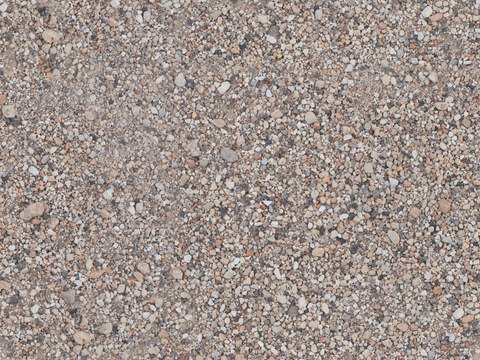  无缝真实碎石子地面 