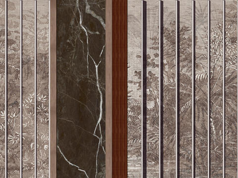  棕色竖条纹壁纸 