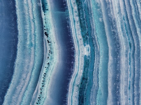  蓝色玛瑙大理石 