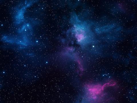  无缝夜晚天空星空贴图 