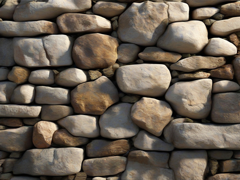  户外石墙 