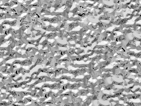  无缝银色水波纹金属 