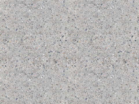  鹅卵石水泥地面 