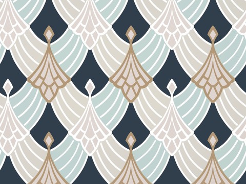  莫兰迪色石材拼花 