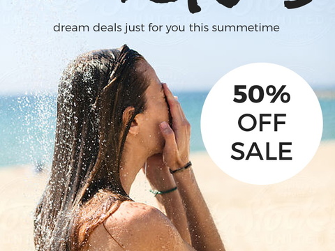  欧美时尚杂志画册服装海报 