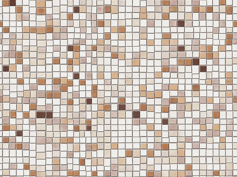  高清无缝彩色马赛克贴图 