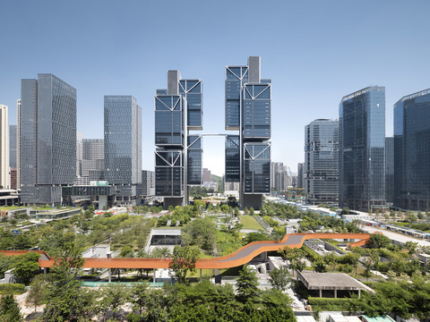  高清白天城市户外外景 