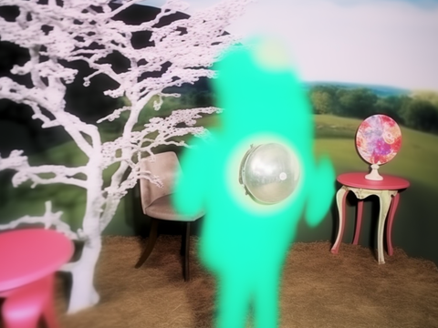  密室鬼屋墙纸壁画贴图 