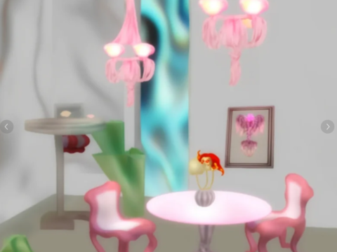  密室鬼屋墙纸壁画贴图 