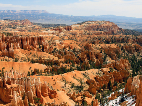  山脉峡谷 自然风景 