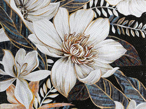  马赛克瓷砖拼花贴图 