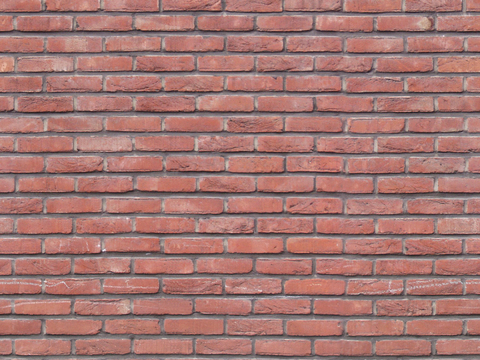 高清无缝红砖墙面贴图 