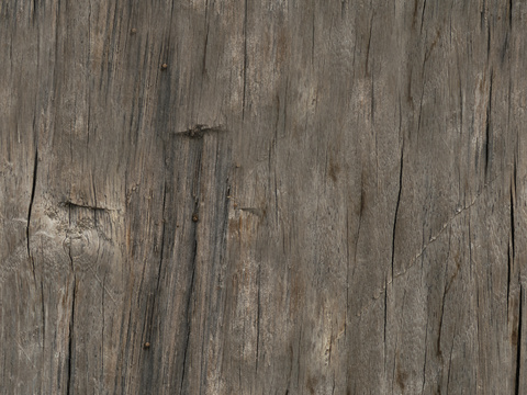  高清无缝老旧木头木纹贴图 