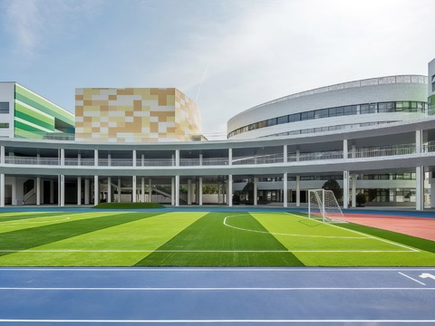  学校 校园 教学楼 