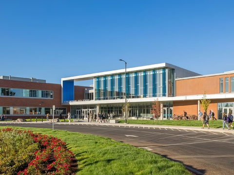  学校 校园 教学楼 