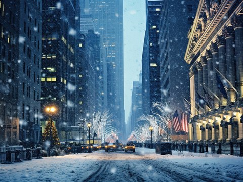  街景 城市 夜晚 