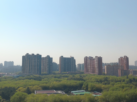  高清城市白天外景 