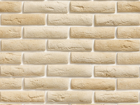  米黄色砖墙 