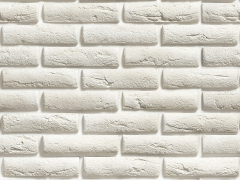  白色砖墙 