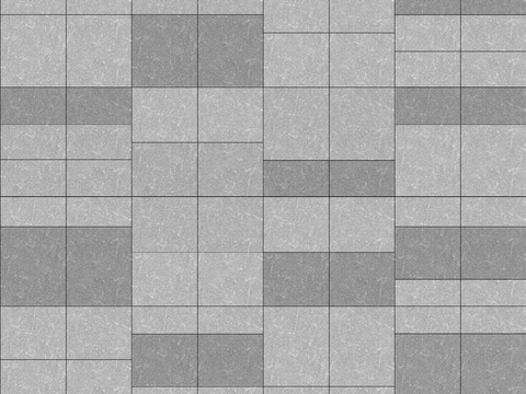  无缝砖石地面广场铺装贴图 