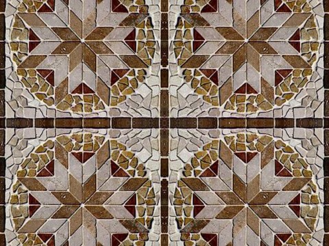  广场砖与拼花 