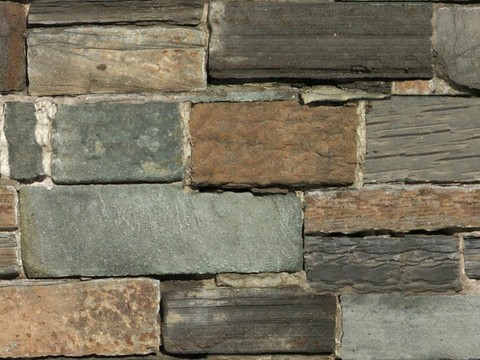  文化石 自然石 墙面 