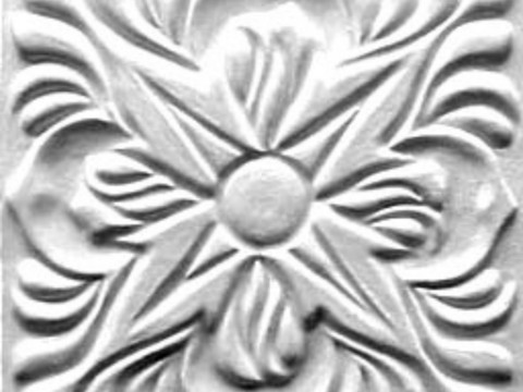  凹凸浮雕 花纹贴图 