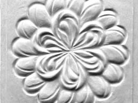  凹凸浮雕 花纹贴图 