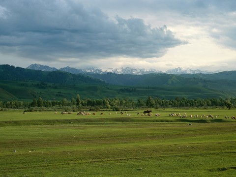  漂亮外景素材 天空贴图 