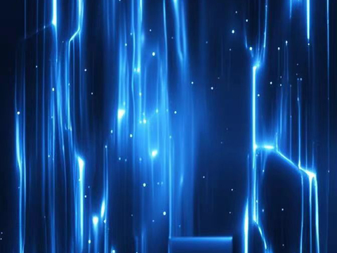  流水瀑布LED屏幕科技 