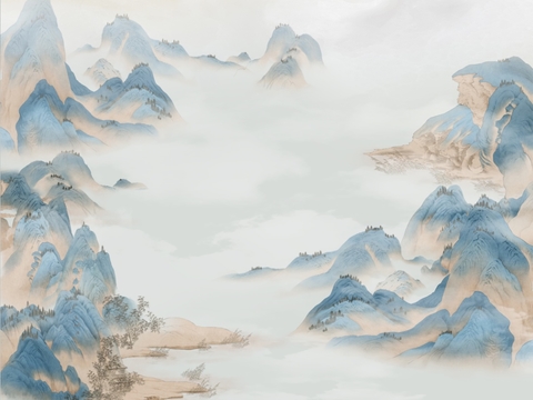  新中式装饰画 