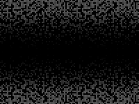  黑色渐变冲孔板 