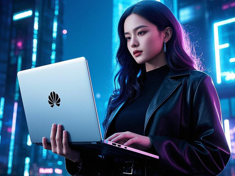  华为手机电脑海报 ( 