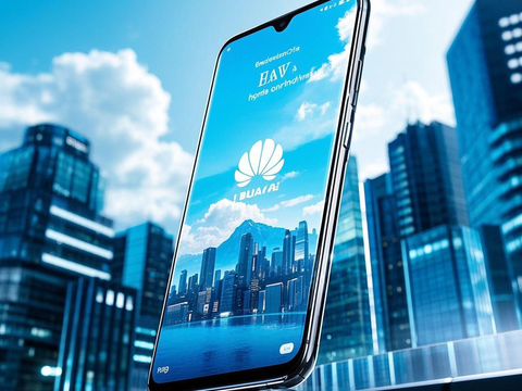  华为手机电脑海报 