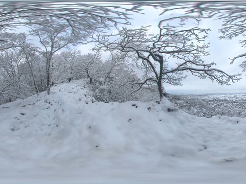  雪地 外景素材 