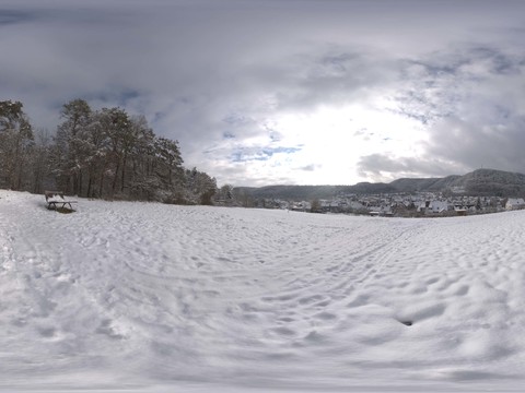 雪地 外景素材 