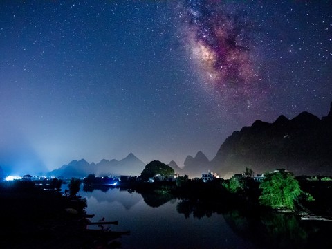  自然风景 山水湖泊 