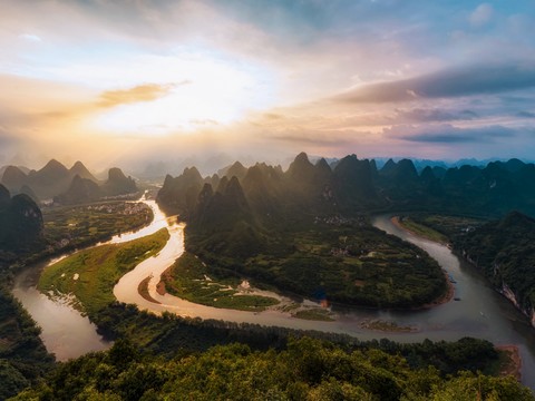  自然风景 山水湖泊 