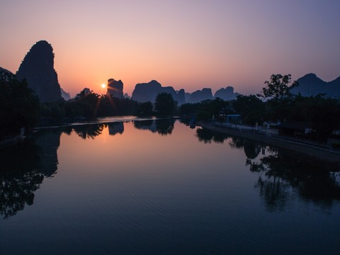  自然风景 山水湖泊 
