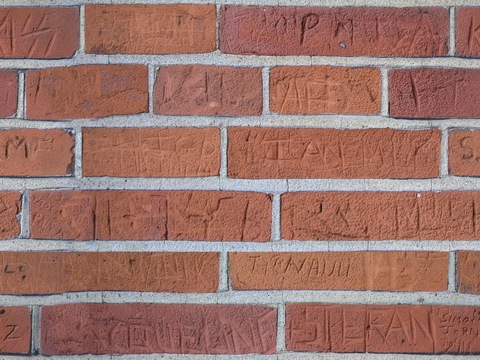  高清 外墙砖 红砖 