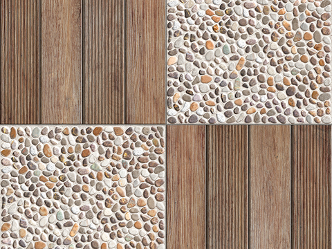  高清 户外 地砖 拼花 