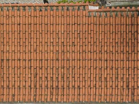  屋顶瓦片 瓦 