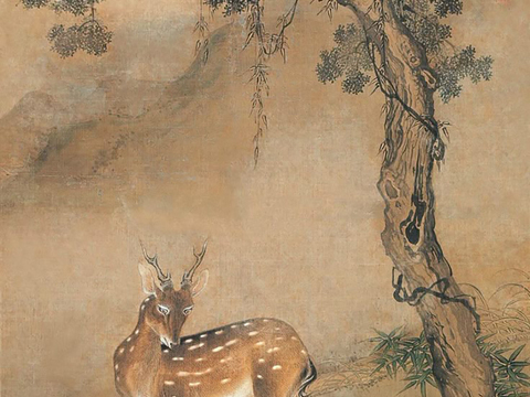  新中式挂画 水墨字画 古画 中式画 抽象挂画 