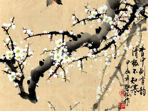  新中式挂画 水墨字画 古画 中式画 抽象挂画 