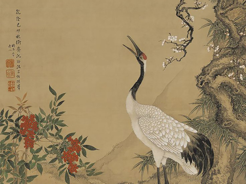  新中式挂画 水墨字画 古画 中式画 抽象挂画 