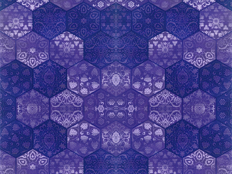  几何地毯 花纹地毯 拼接地毯 