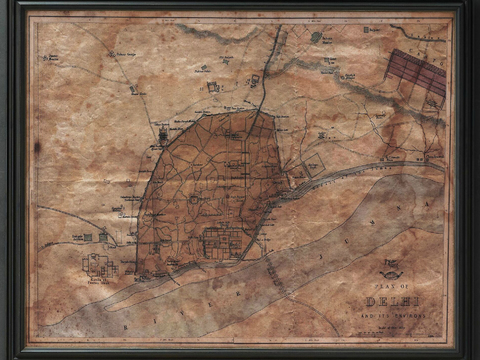  现代漂亮装饰画 