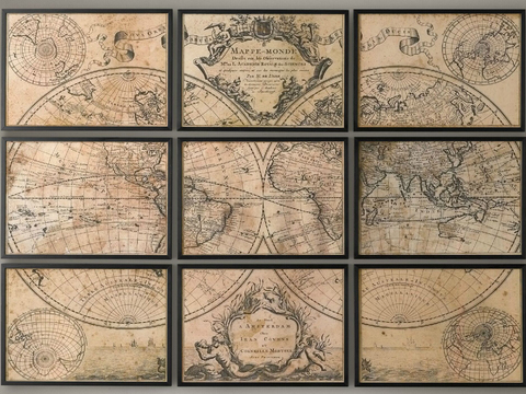  现代漂亮装饰画 