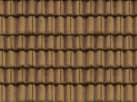  波瓦 陶瓦 屋顶瓦片 