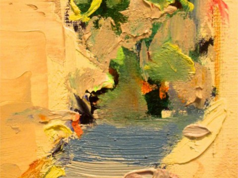  装饰画 油画 抽象画 